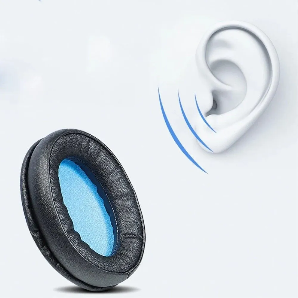 1 Pair Audio-Technica ATH-AR5IS / AR5BT leather earpads - Black