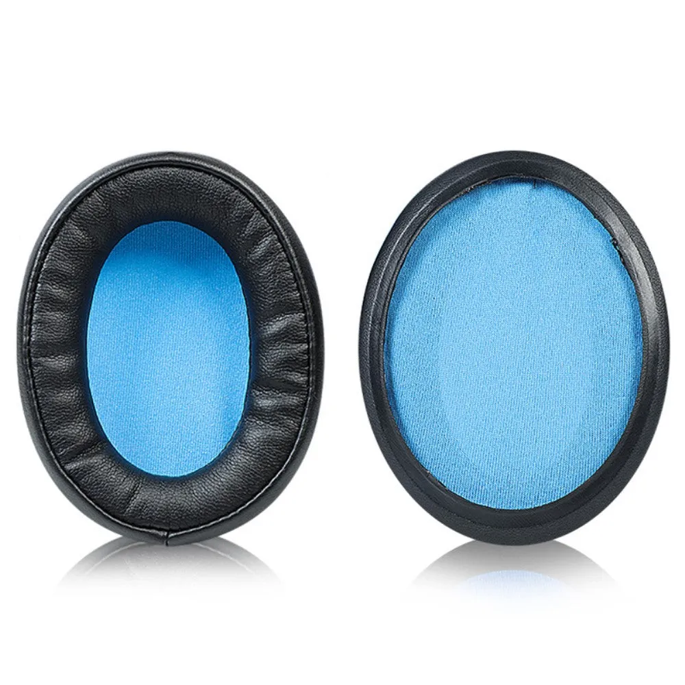 1 Pair Audio-Technica ATH-AR5IS / AR5BT leather earpads - Blue