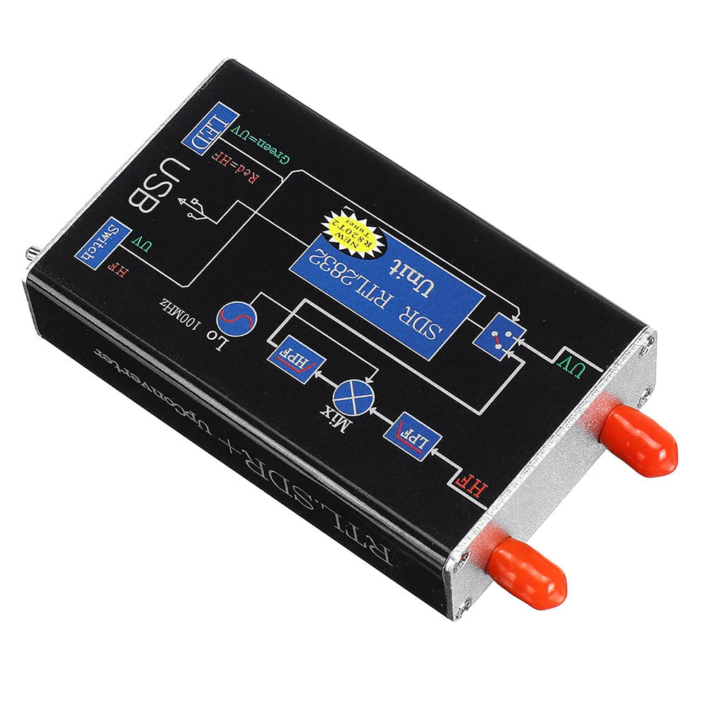 100KHz-1.7GHz Full Band RTL.SDR   UpConverter Wide SDR Receiver DBM HF UHF VHF Radio Ham Software Defined Radio