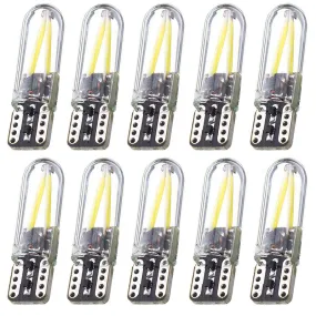 10pcs/Set T10 Car LED 12V Canbus Lights 168 194 W5W No Error