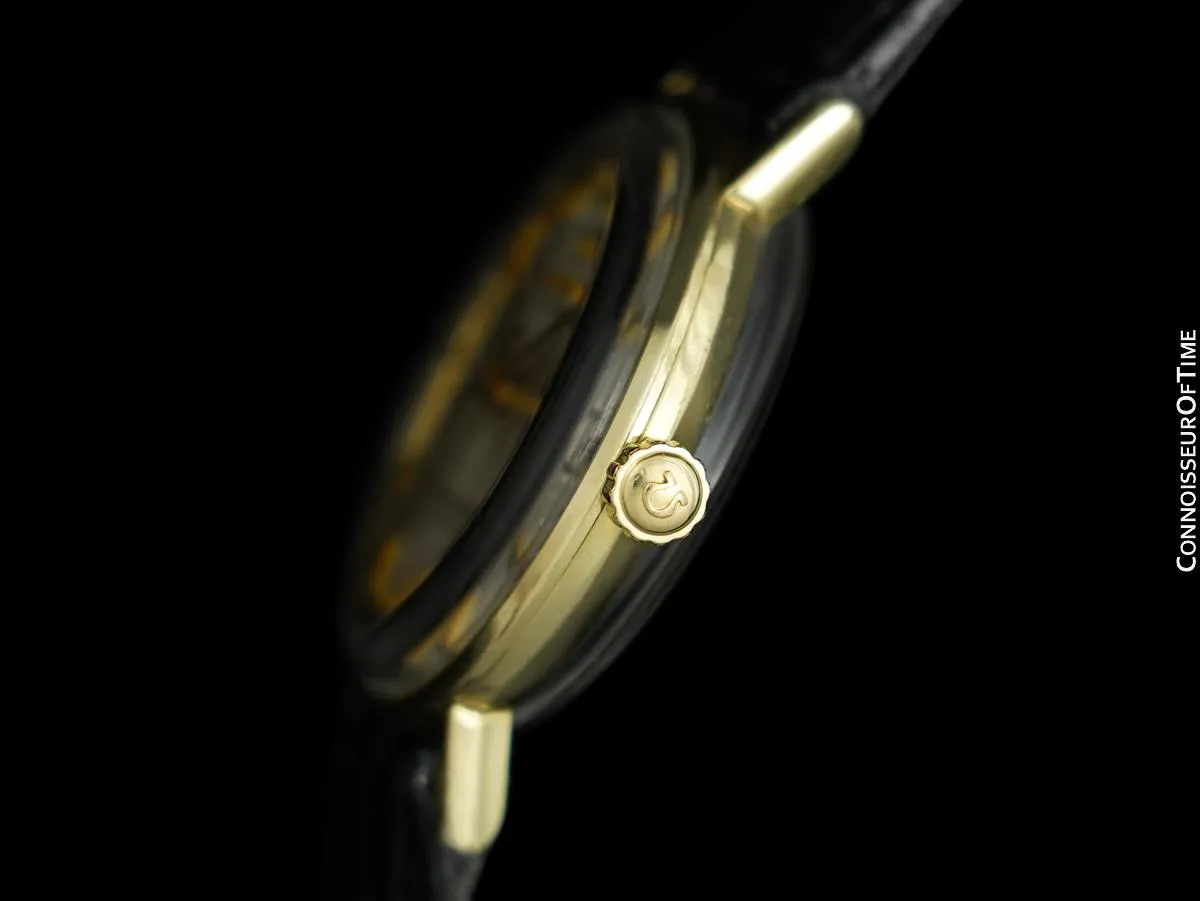 1963 Omega Seamaster "Kleerback" Very Rare Vintage Mens Cal. 560 14K Gold Filled Watch - Salesman's Demo Piece