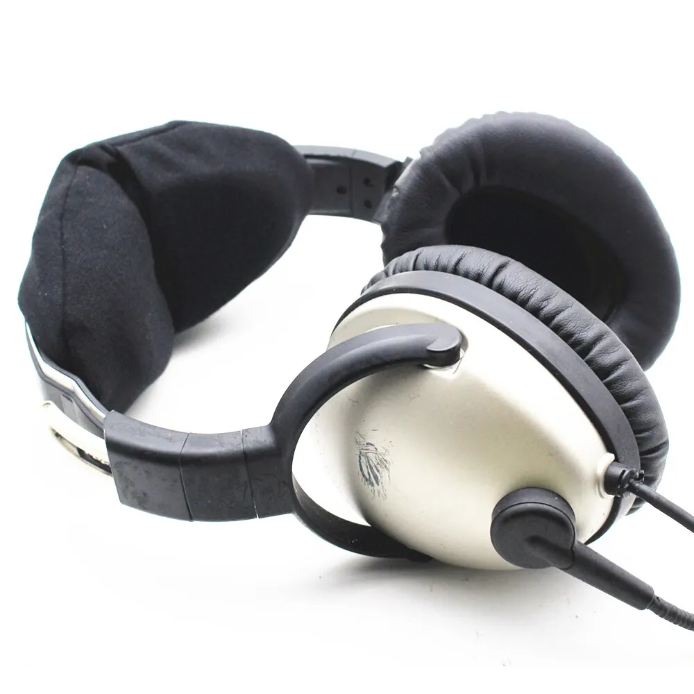 2 packs SuperSoft Double Foam Head Pad Headband Cushions for David Clark H10, Rugged, Avcomm, Zulu ,Faro Pilot Aviation Headset