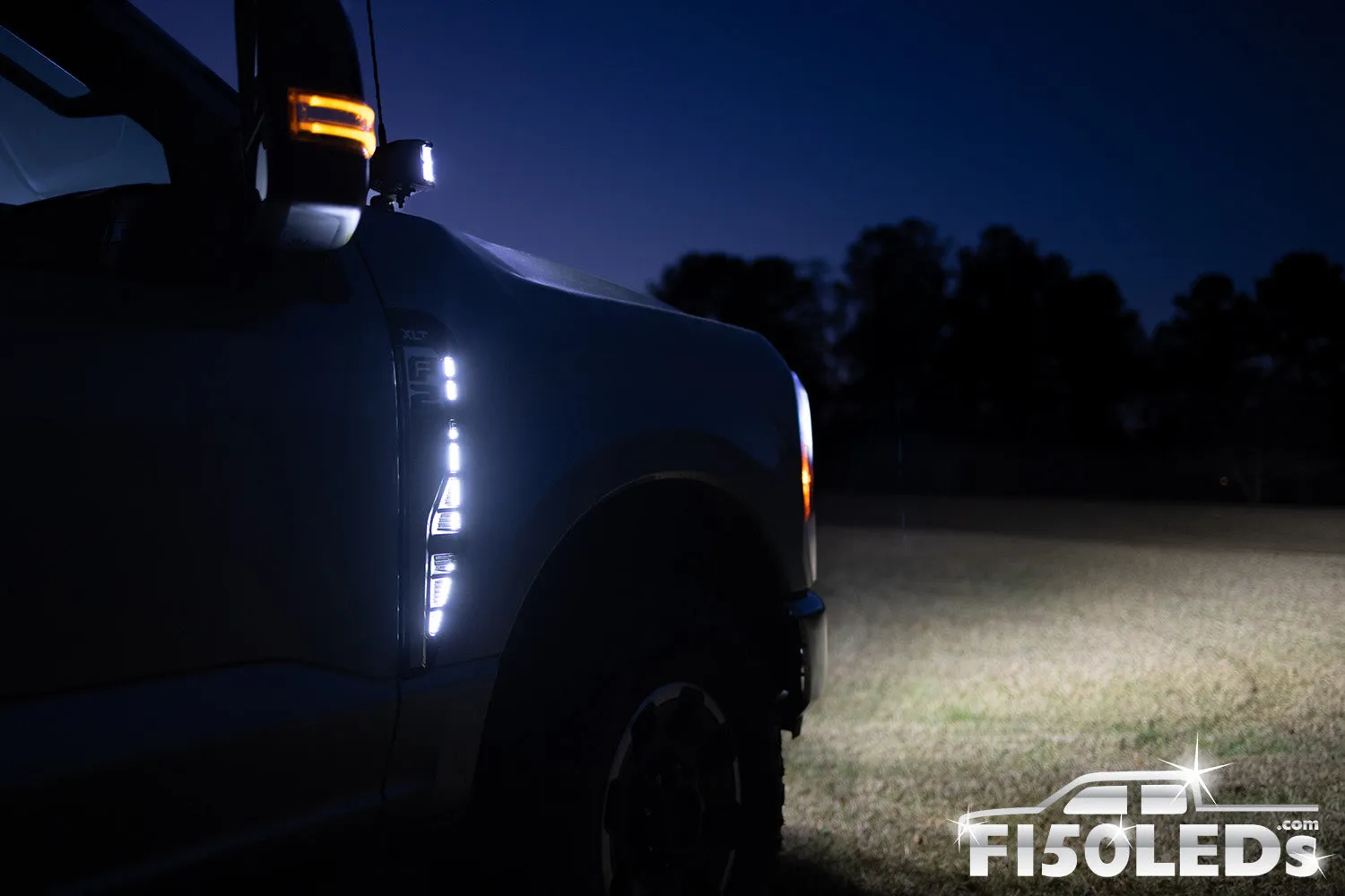 2023-2024 F250 Super Duty Side Vent Lighting Kit