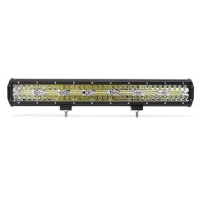 20Inch 420W Tri Row LED Work Light Bars Combo Beam IP68 Waterproof White for 0-30V off Road SUV Trailer Vehicle