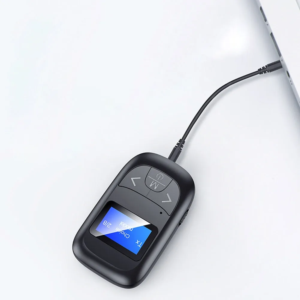 3-in-1 Bluetooth 5.0 Audio Transmitter Receiver Car Kit Music
