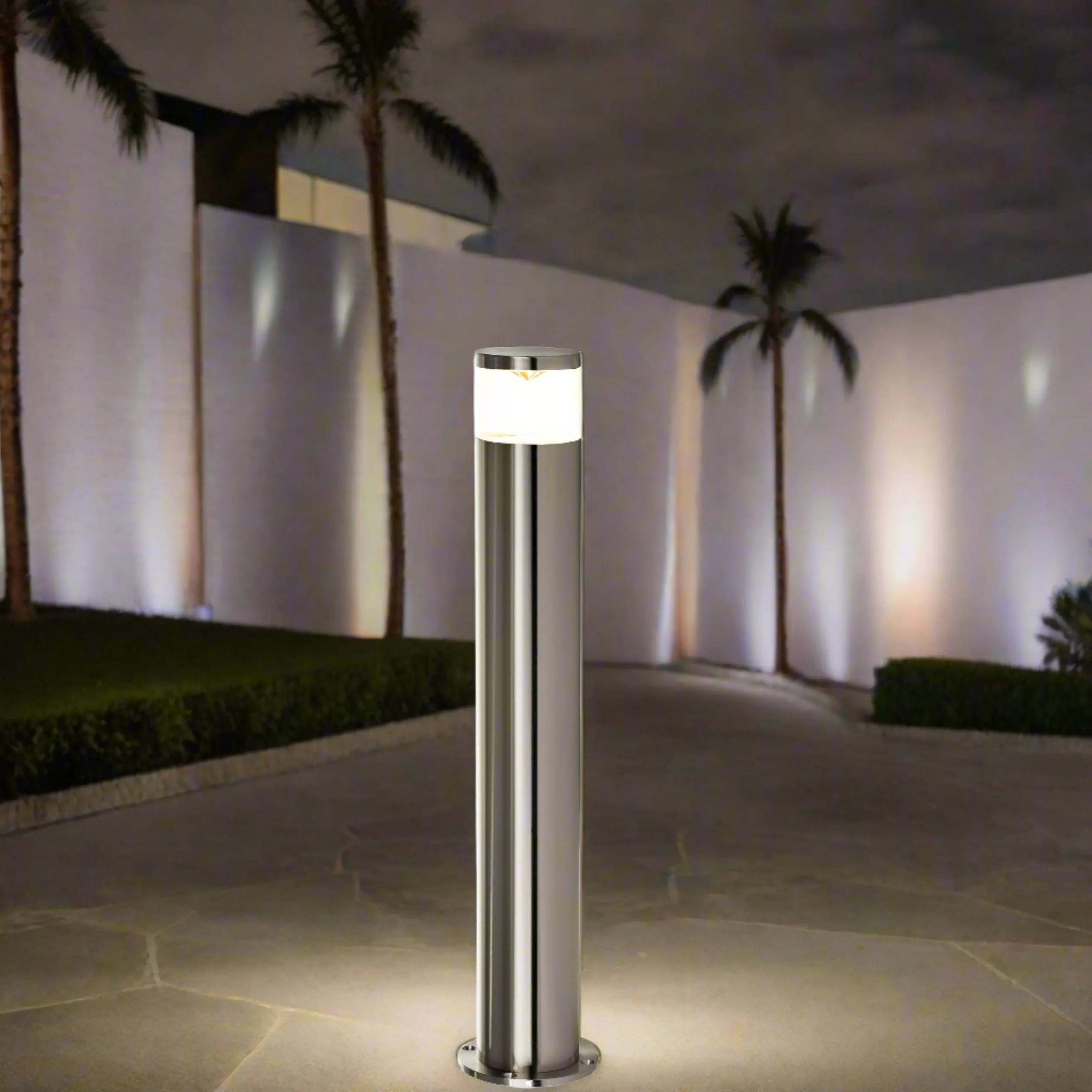 316 Stainless Steel Highlite Bollard Light 445mm Havit Lighting - HV1601T-SS316, HV1602T-SS316