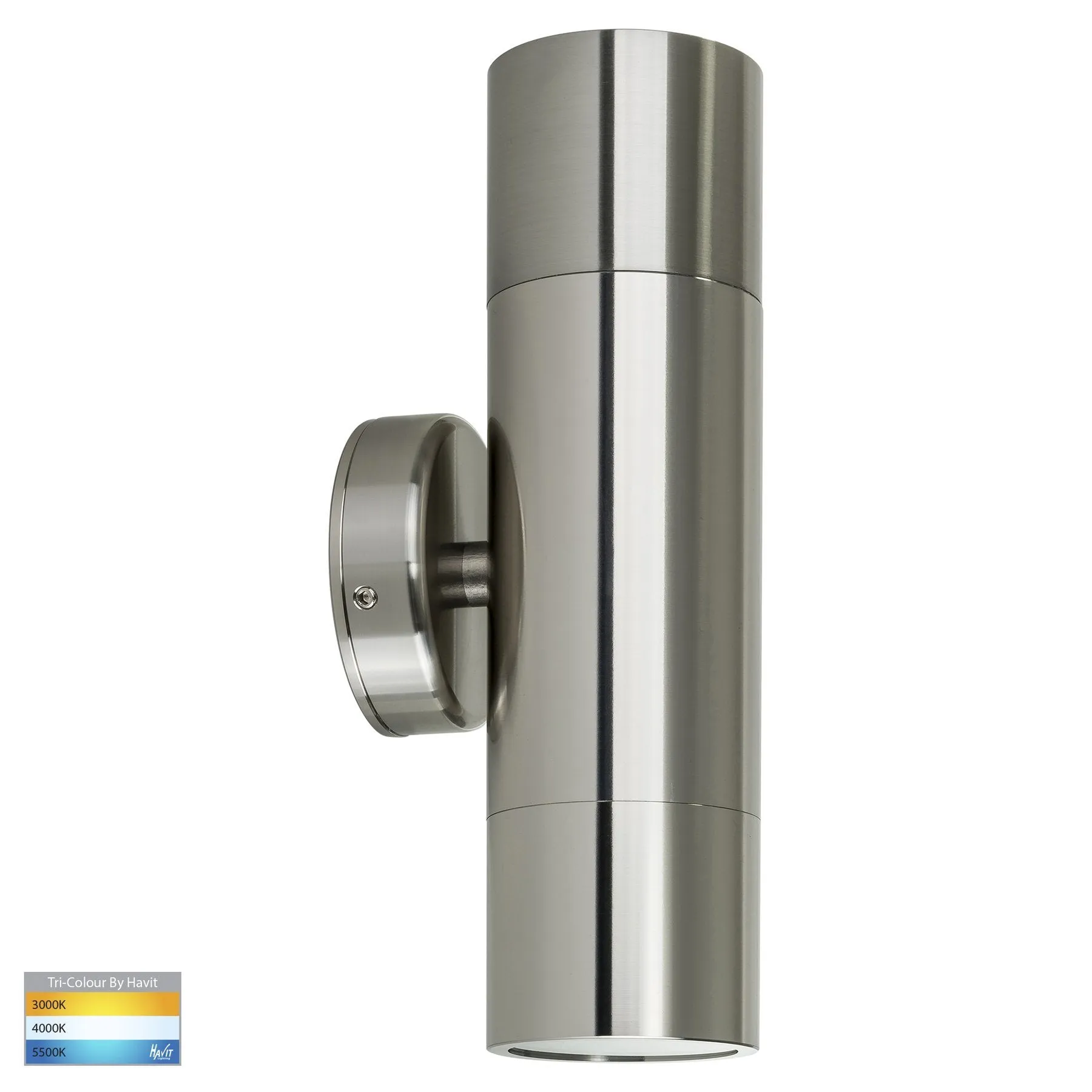 316 Stainless Steel Up/Down Wall Light CCT Havit Lighting - HV1005T, HV1007GU10T, HV1007MR16T