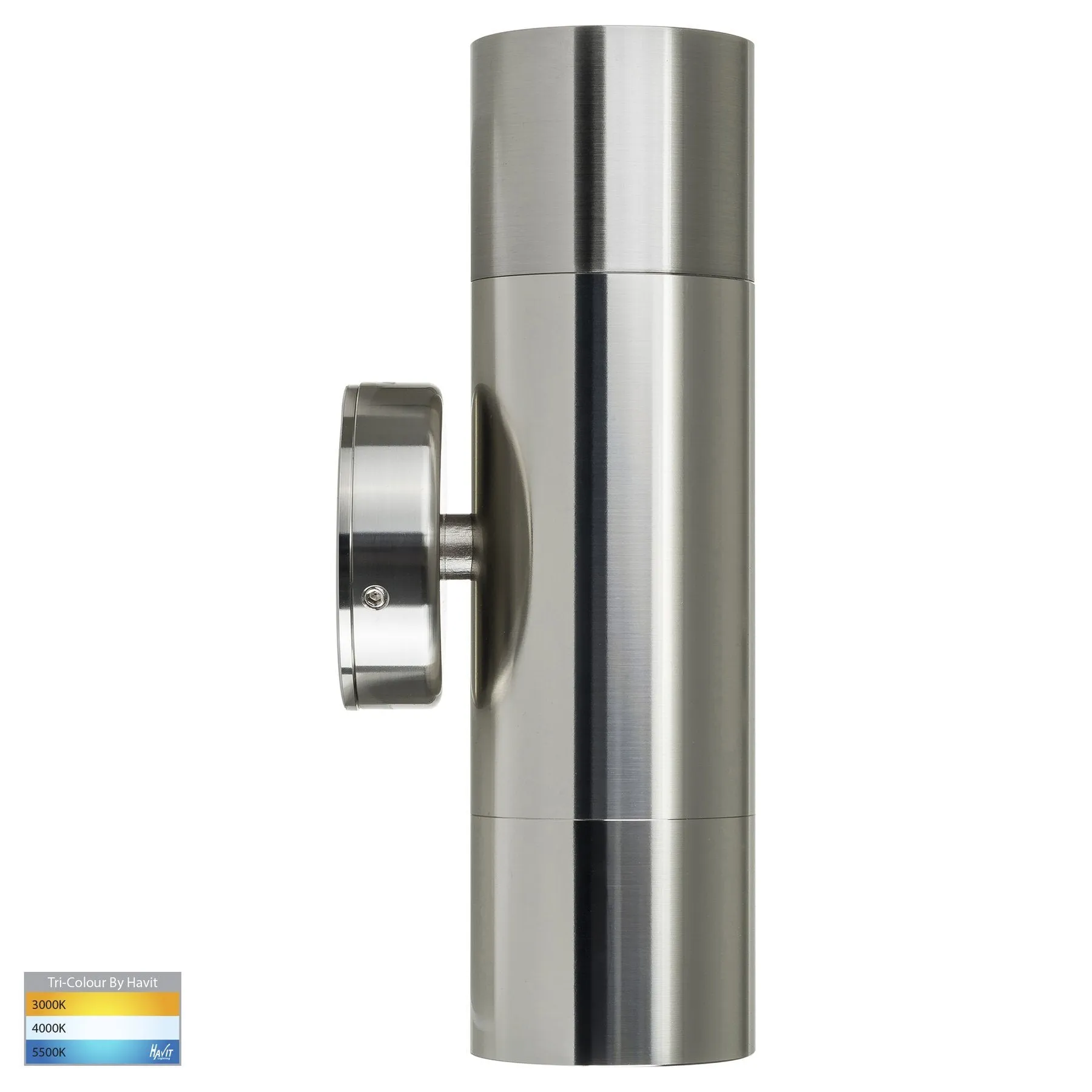 316 Stainless Steel Up/Down Wall Light CCT Havit Lighting - HV1005T, HV1007GU10T, HV1007MR16T