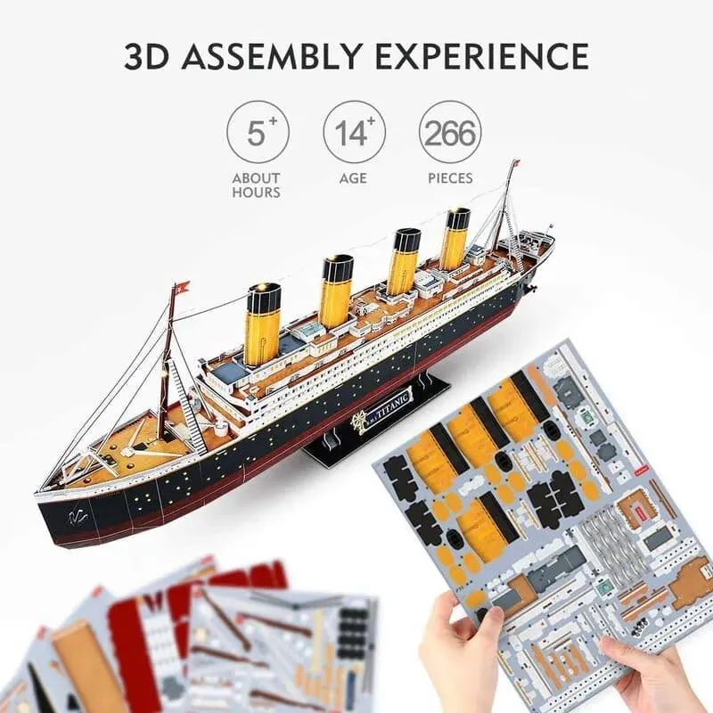 3D Puzzles | Titanic 3D
