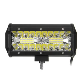 4/7Inch 200W 400W Car LED Work Light Bar Spot Flood Beam 6000K-6500K White Waterproof for Off-Road Truck Boat