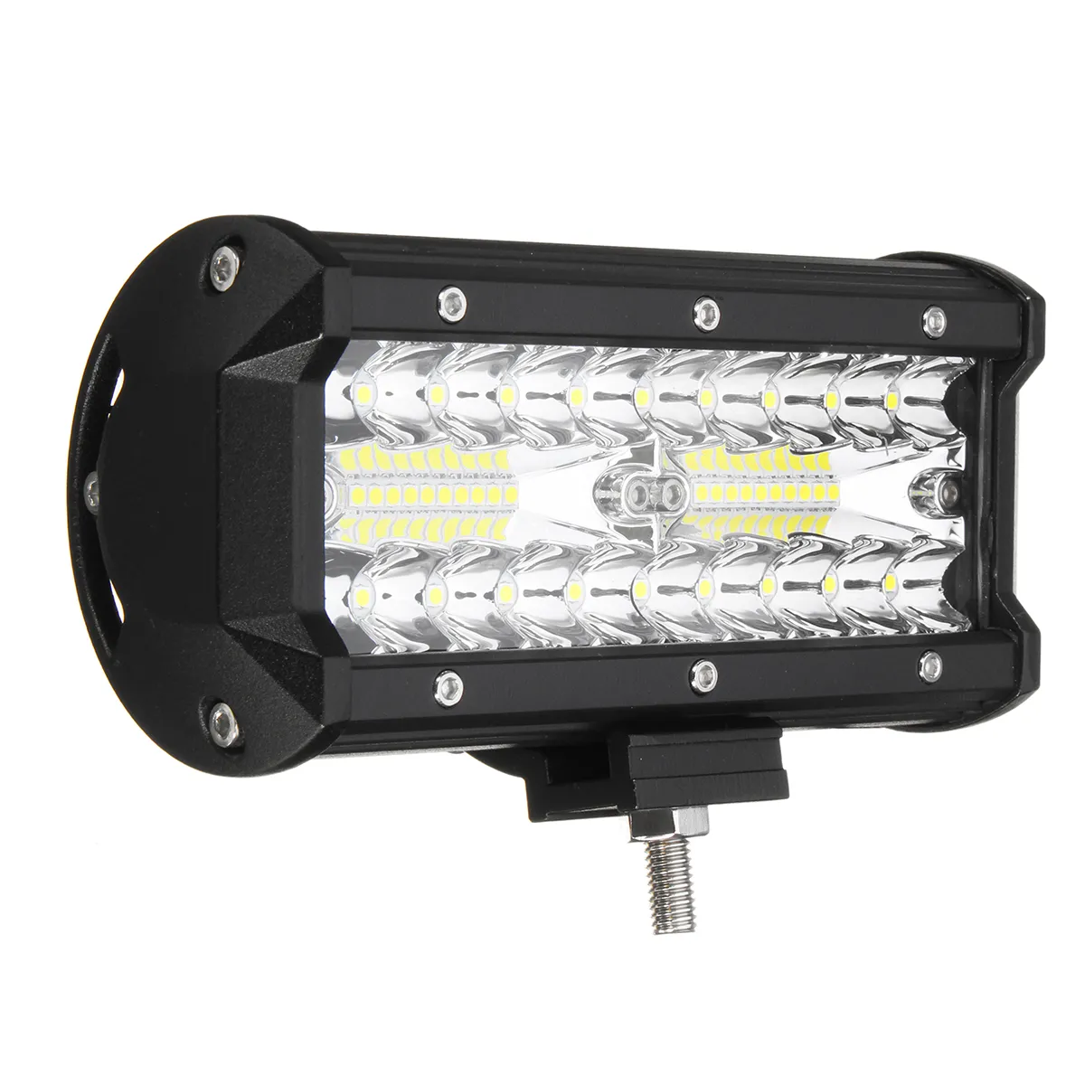 4/7Inch 200W 400W Car LED Work Light Bar Spot Flood Beam 6000K-6500K White Waterproof for Off-Road Truck Boat