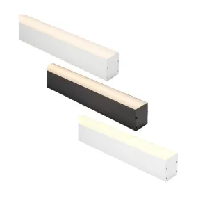 60mm x 80mm Square Up and Down Suspended Aluminium Profile IP20 in Silver/Black/White Havit Commercial