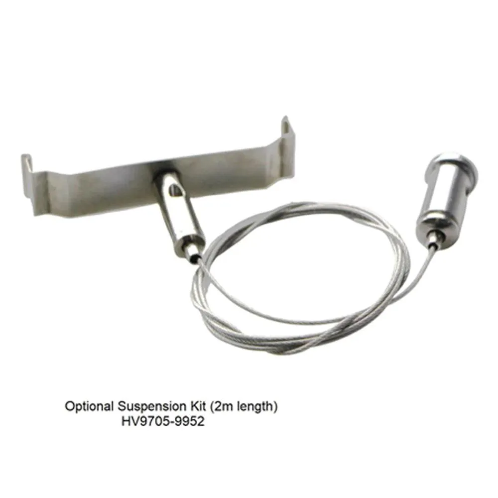 60mm x 80mmWhite Deep Square Up and Down Aluminium LED Profile Havit Lighting - HV9693-6080-WHT