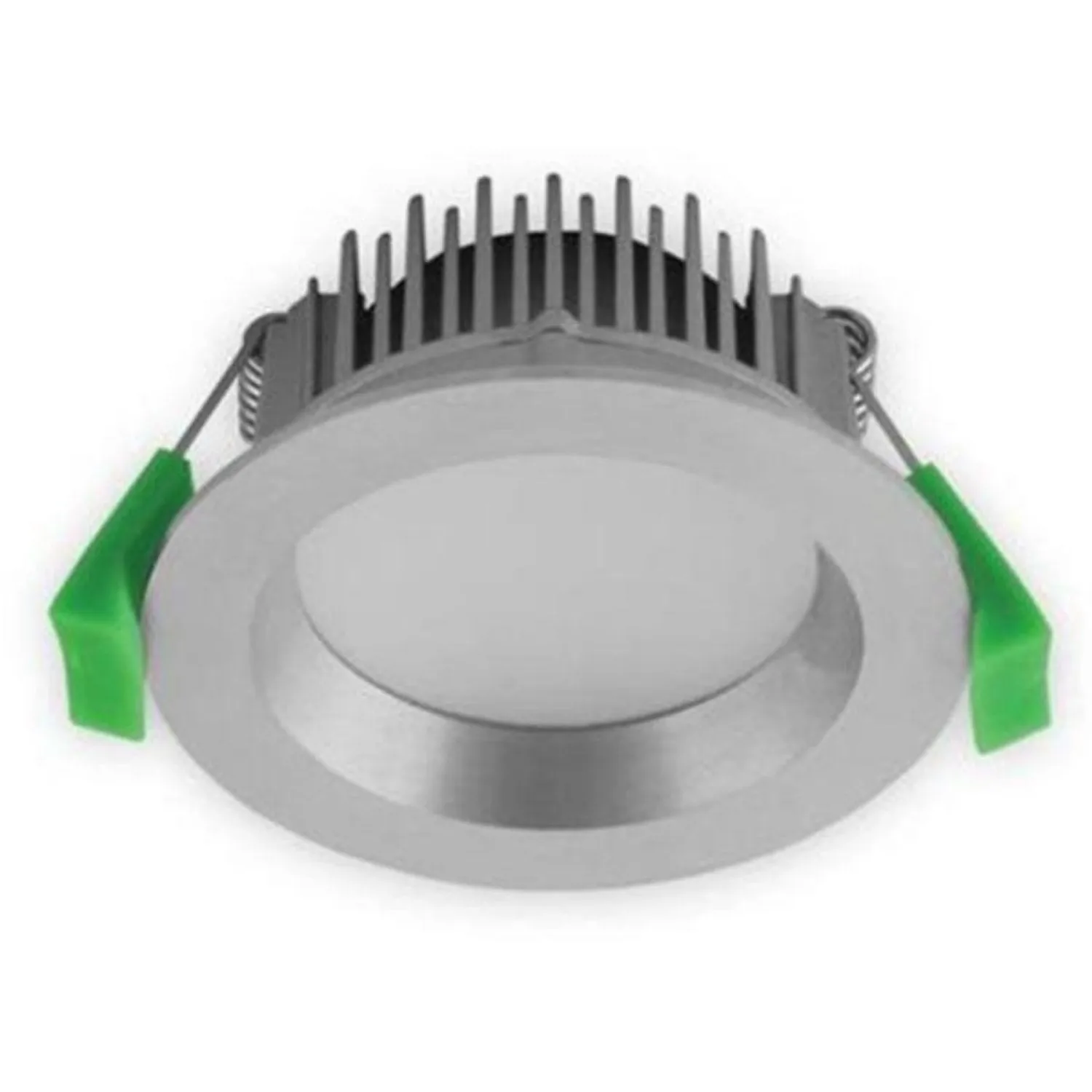 70mm Cutout Deco-8 Trio LED Downlight 8w CCT in White or Aluminium
