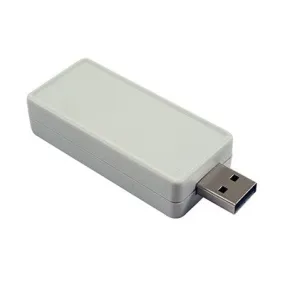 ABS Plastic Miniature Enclosure - 50 x 25 x 15.5mm - USB - Grey (1551USB2GY)