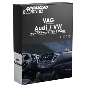 Advanced Diagnostics - ADS115 - VAG Key Software For T Code - Category A