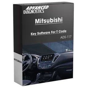 Advanced Diagnostics - ADS117 - Mitsubishi Key Software For T Code - Category B