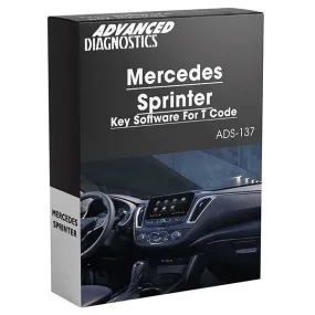 Advanced Diagnostics - ADS137 - Mercedes Sprinter Key Software For T Code - Category C