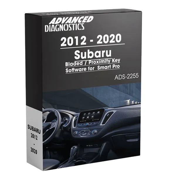 Advanced Diagnostics - ADS2255 - 2012-2020 - Subaru Bladed and Proximity Key Software for Smart Pro - Category C