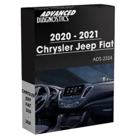 Advanced Diagnostics - ADS2324 - 2020-2021 - Chrysler / Jeep / Fiat / Promaster  Proximity  Key Software