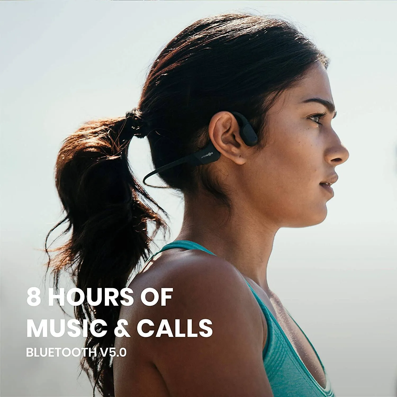 AfterShokz Aeropex - Open-Ear Bluetooth Bone Conduction Sport Headphones