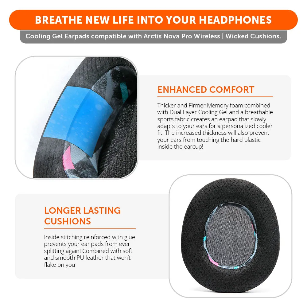 Arctis Nova Pro Wireless Earpads - WC FreeZe Cooling Gel