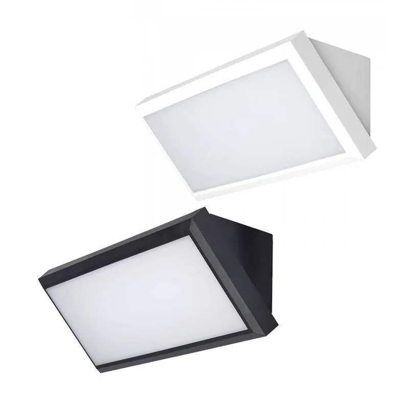 Artticus LED Bulkhead 12w in Black or White Superlux Lighting - LJ2026-BL, LJ2026-WH