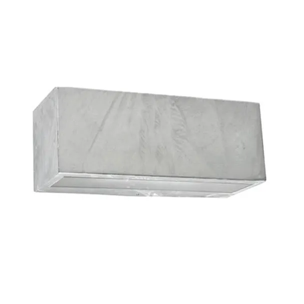 Asker Up/Down Wall Light in Galvanised Steel