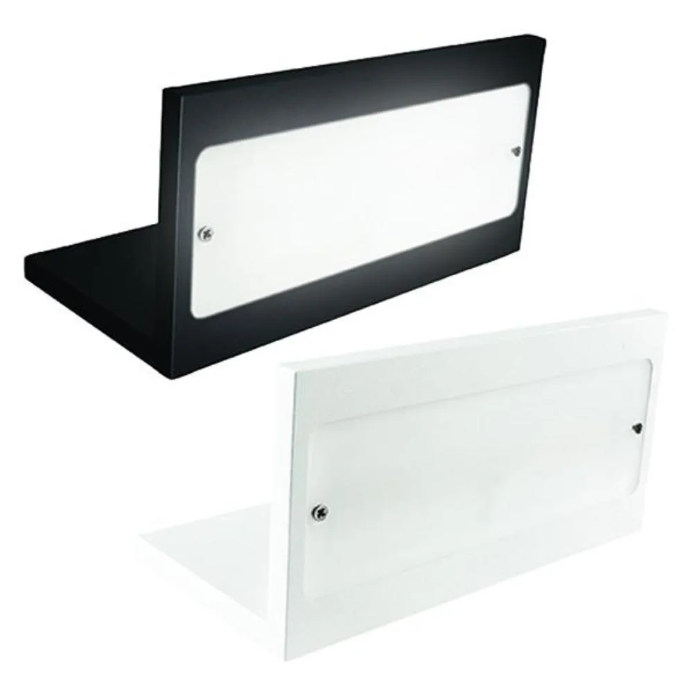 Aspen Indoor LED Wall Light 12w in Black or White