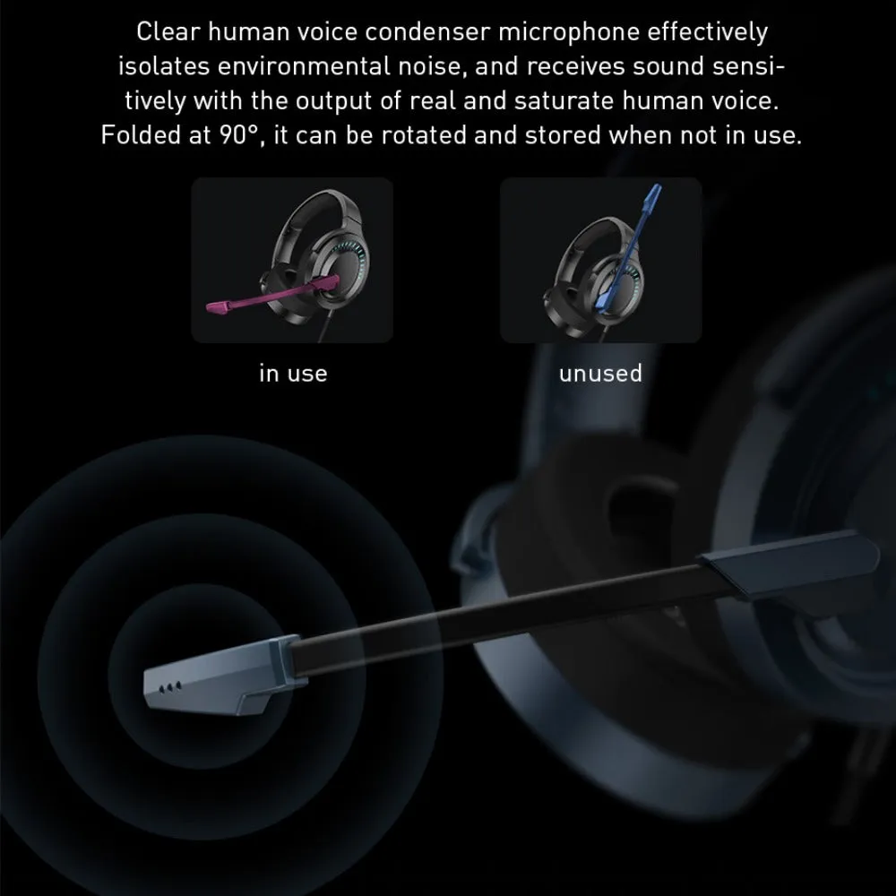 Baseus GAMO Immersive Virtual 3D Gaming Headset Headphones USB   Type C for PC and mobile