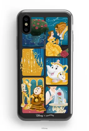 Belle's Adventure - KLEARLUX™ Disney x Loucase Beauty & The Beast Collection Phone Case | LOUCASE