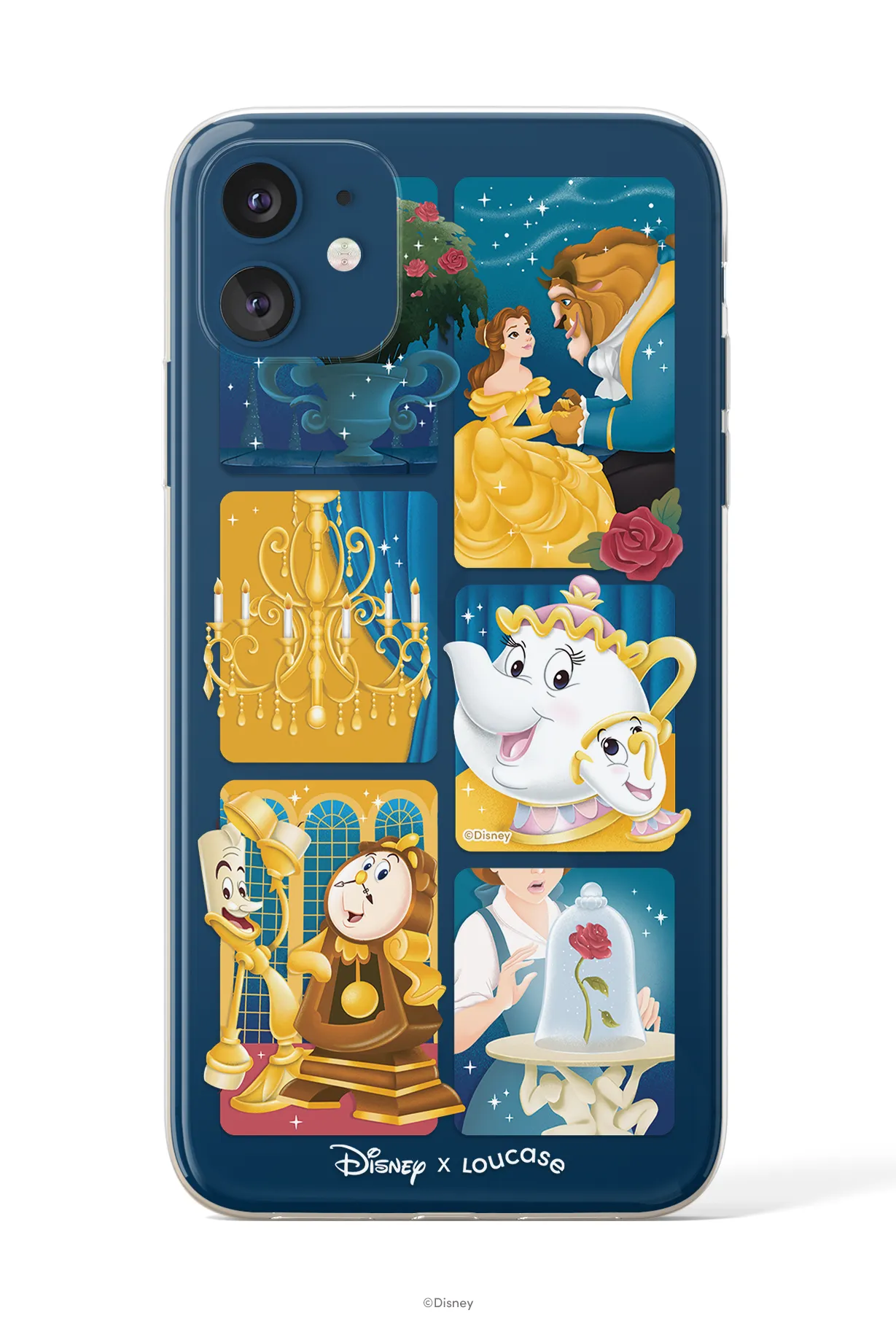 Belle's Adventure - KLEARLUX™ Disney x Loucase Beauty & The Beast Collection Phone Case | LOUCASE