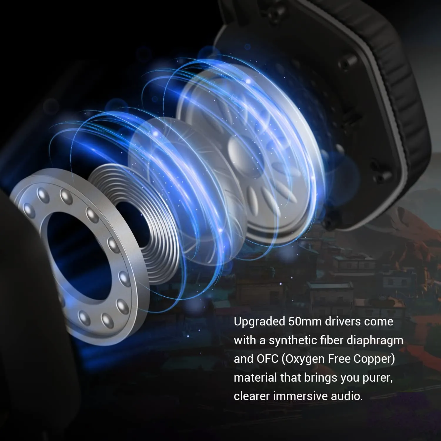 BOLT AXTION Gaming Headset, Computer Headphones with Noise Canceling Mic & RGB