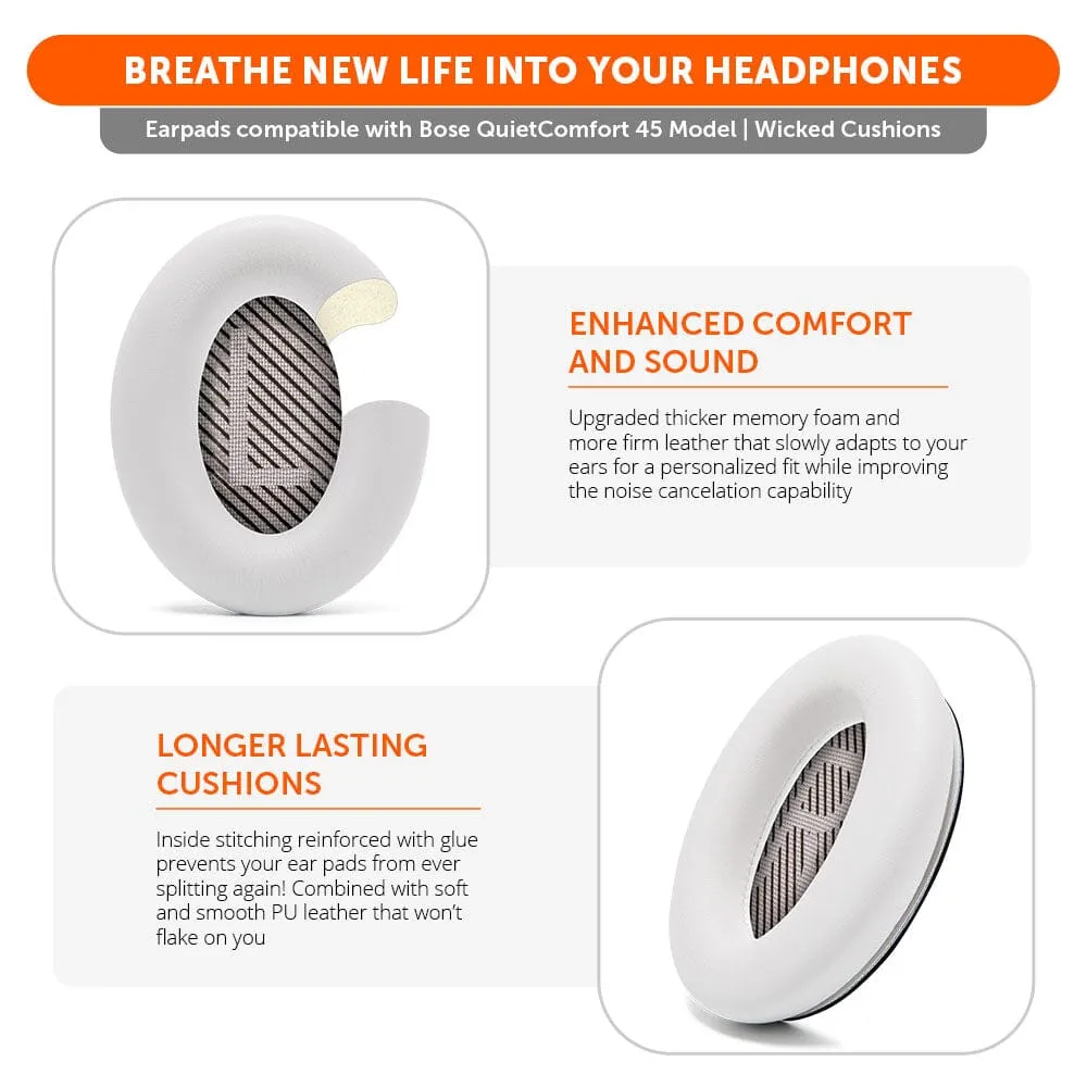 Bose QC45 Replacement Ear Pads