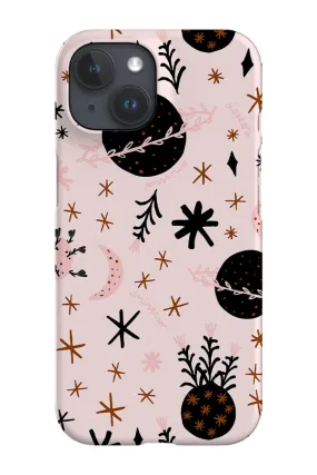 Botanical Planets by Ani Vidotto Phone Case (Pink)