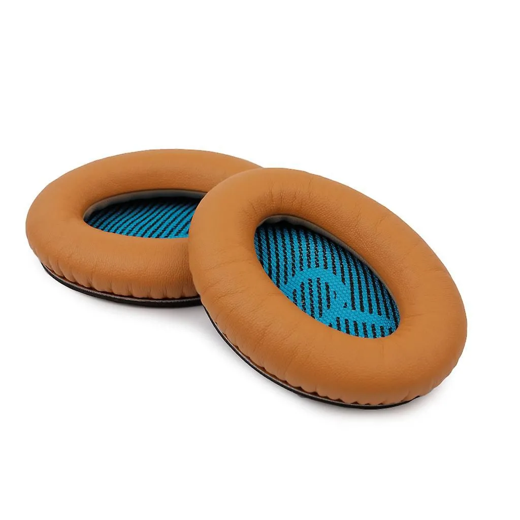 Brown Replacement Ear Pads Cushions Compatible with Bose Quietcomfort