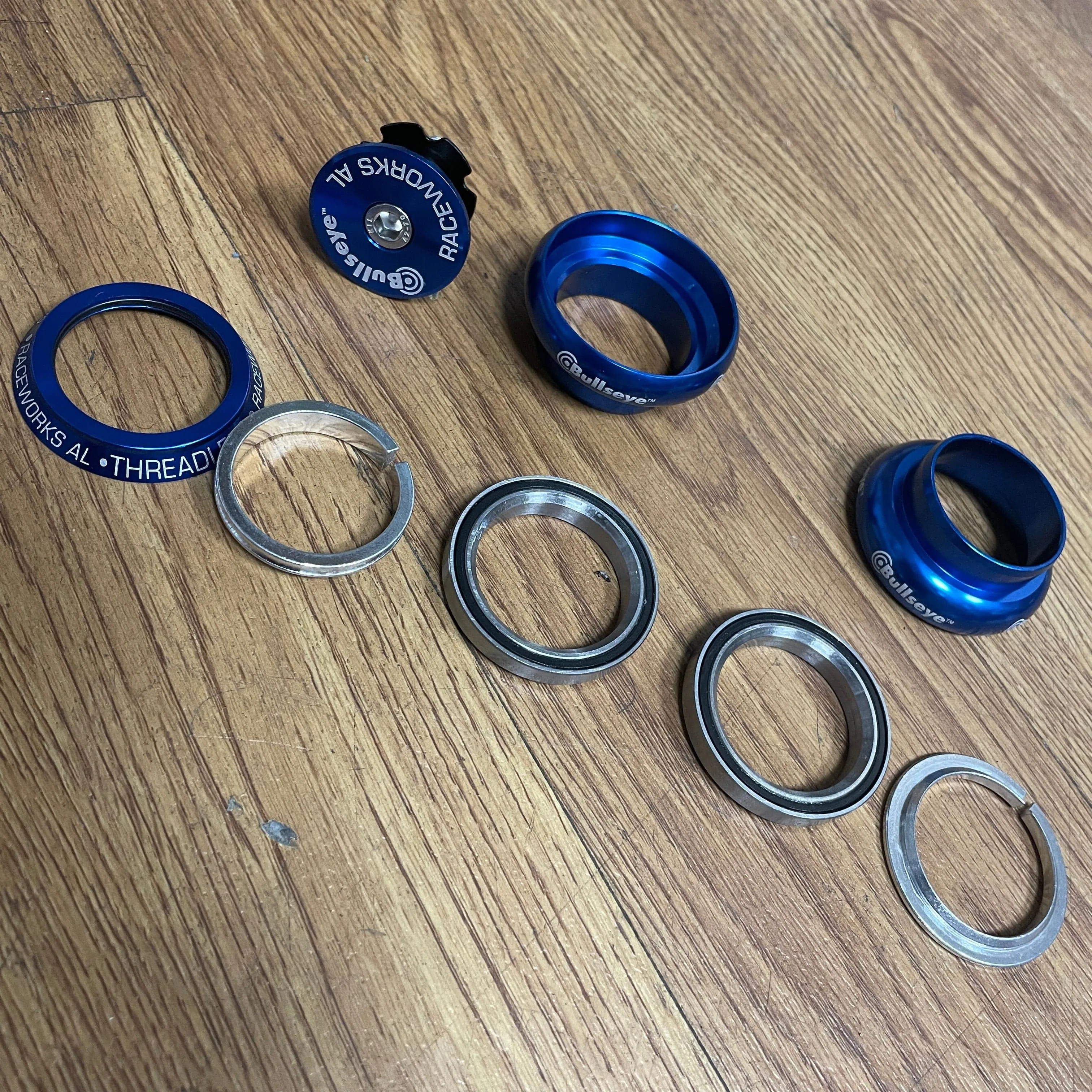 Bullseye Raceworks 1 1/8" Press In Alloy Headset