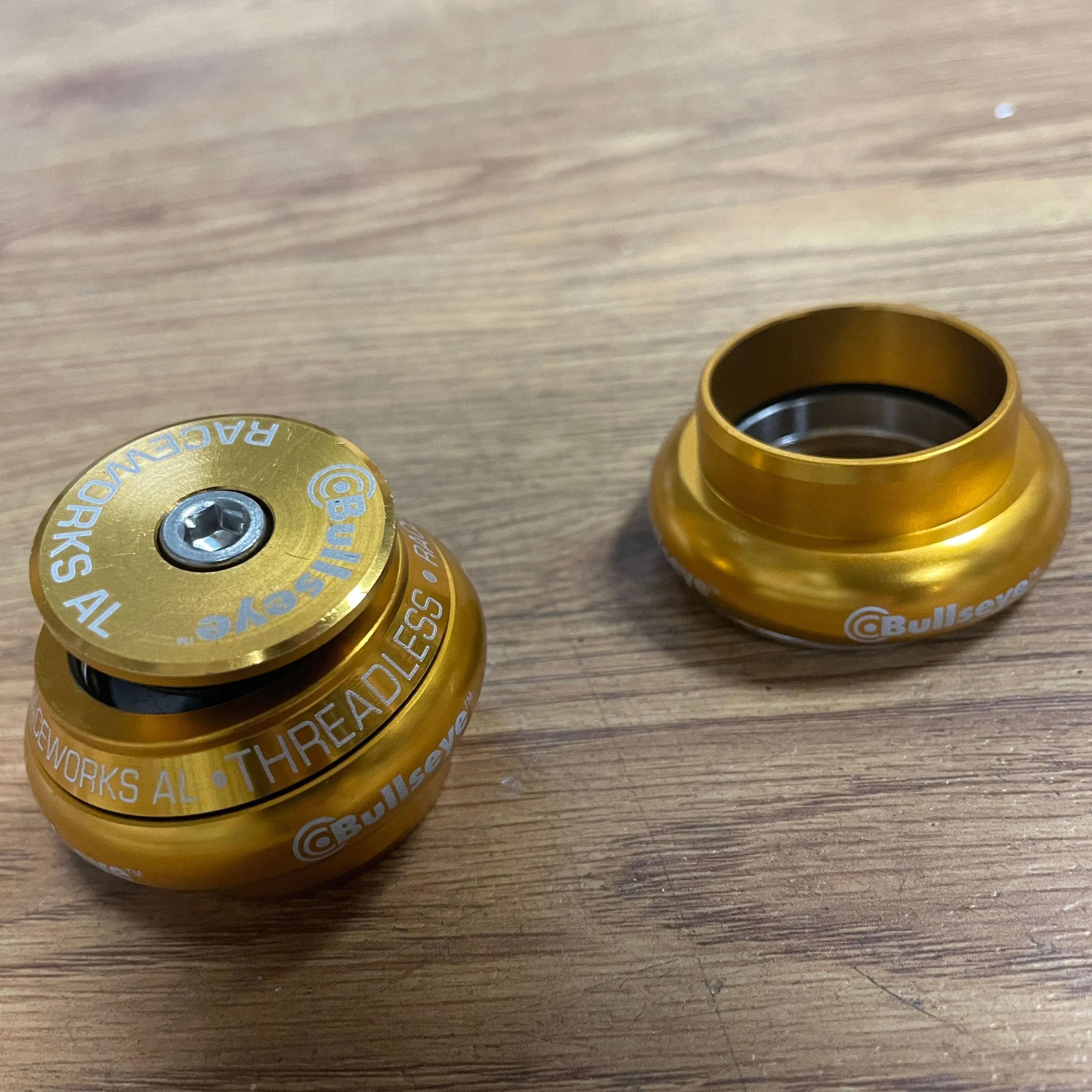 Bullseye Raceworks 1 1/8" Press In Alloy Headset