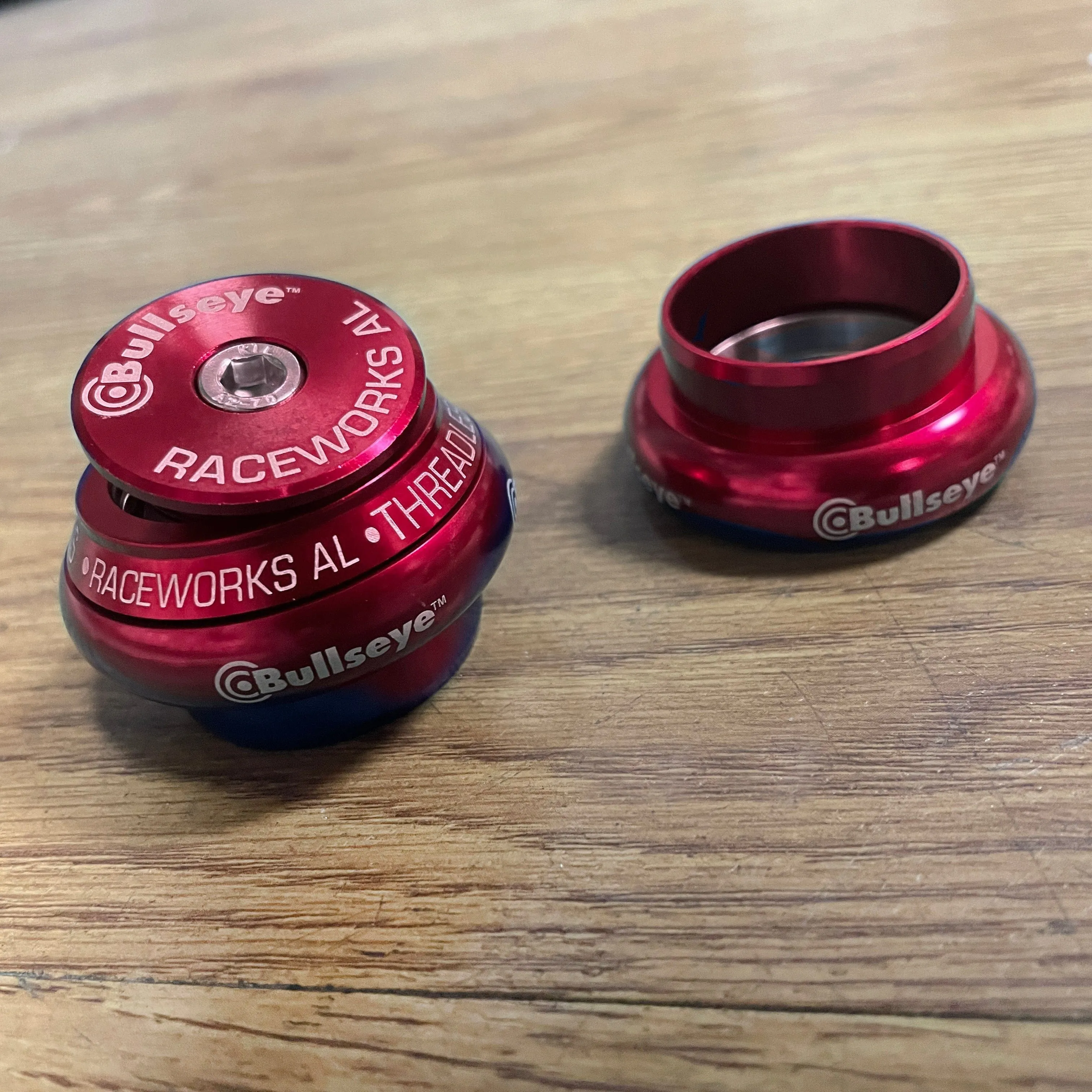 Bullseye Raceworks 1 1/8" Press In Alloy Headset