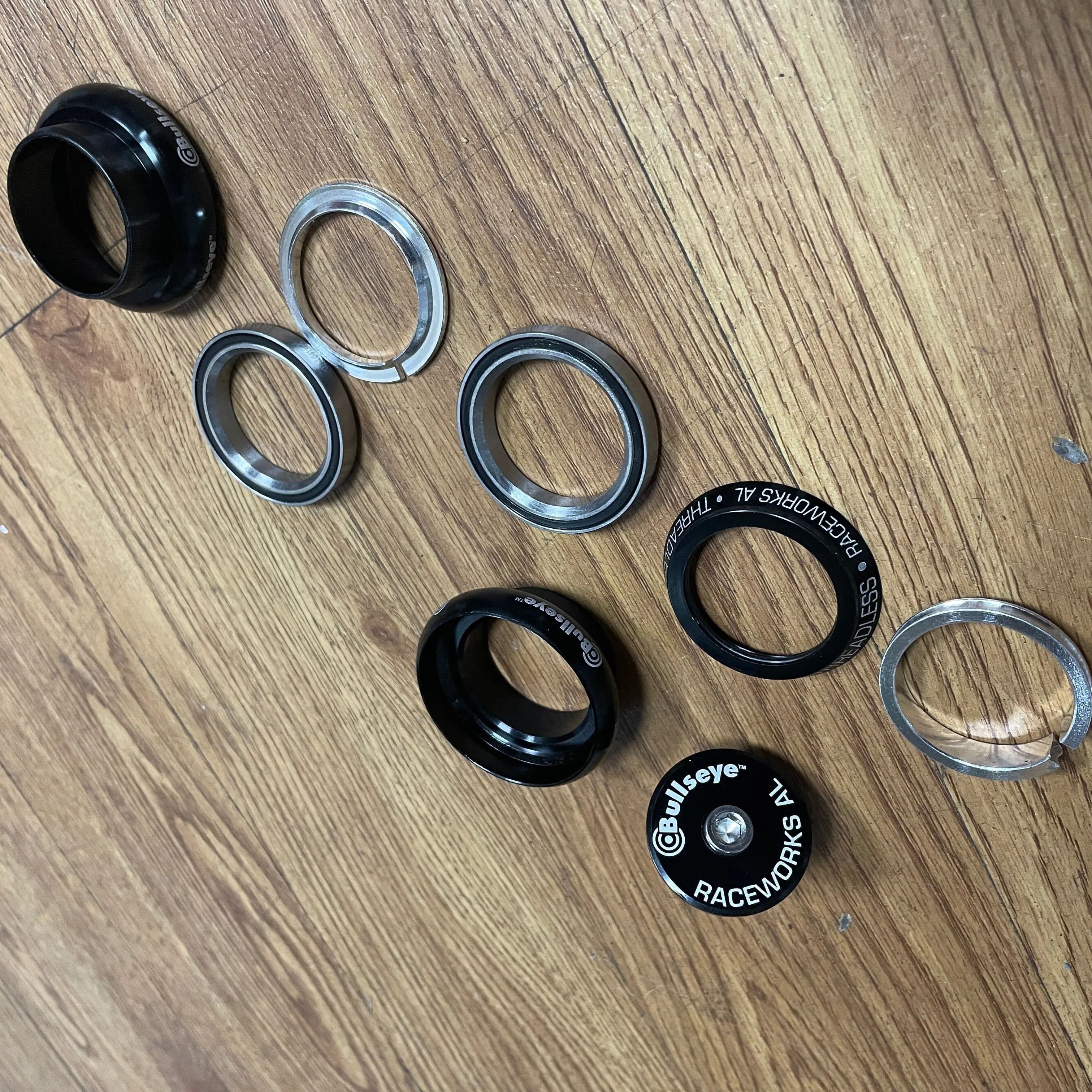 Bullseye Raceworks 1 1/8" Press In Alloy Headset