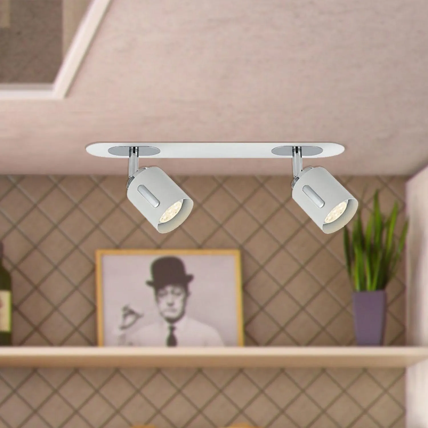 Burton LED Spot Light 2Lt/3Lt in White