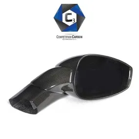C3 Carbon Ferrari 458 Carbon Fiber Side Mirrors