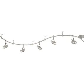 Cambria Track Light in Brushed Nickel