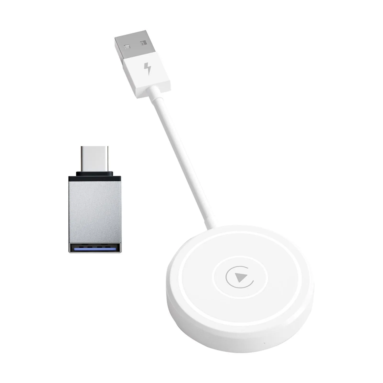 Car Adapter Dongle for Carplay Wire-Controlled to Wireless