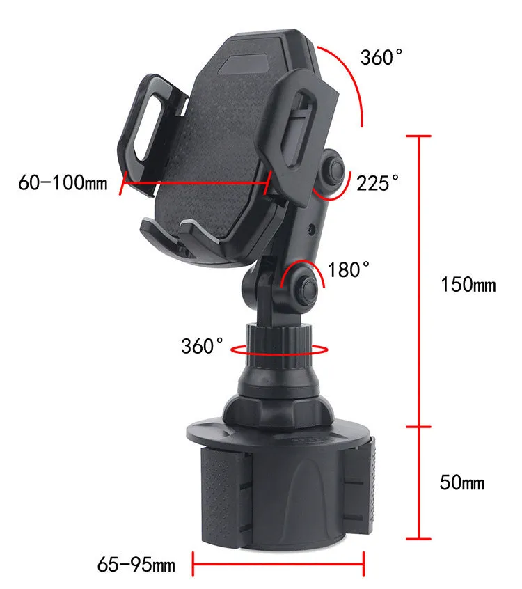 Car Mobile Phone Holder Wireless Charging Water Cup Holder Phone