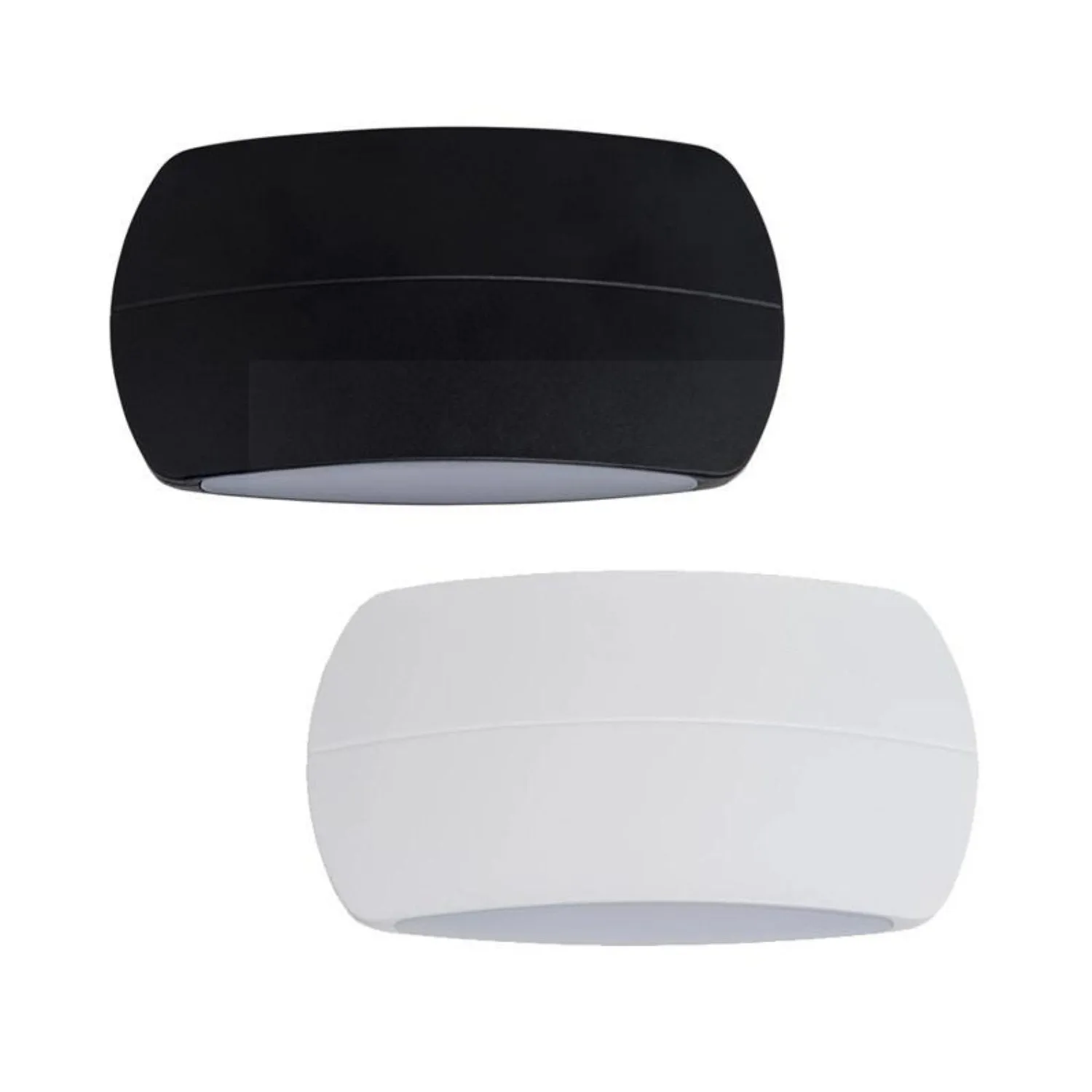 Cara Up and Down LED Wall Light Tri-Colour in Black or White Havit Lighting - HV35022T