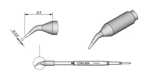 Cartridge Bent Ø 0.6-10PK
