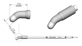 Cartridge Bent Ø4 HT-10PK