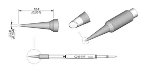 Cartridge Bevel  Ø 0.6-10PK