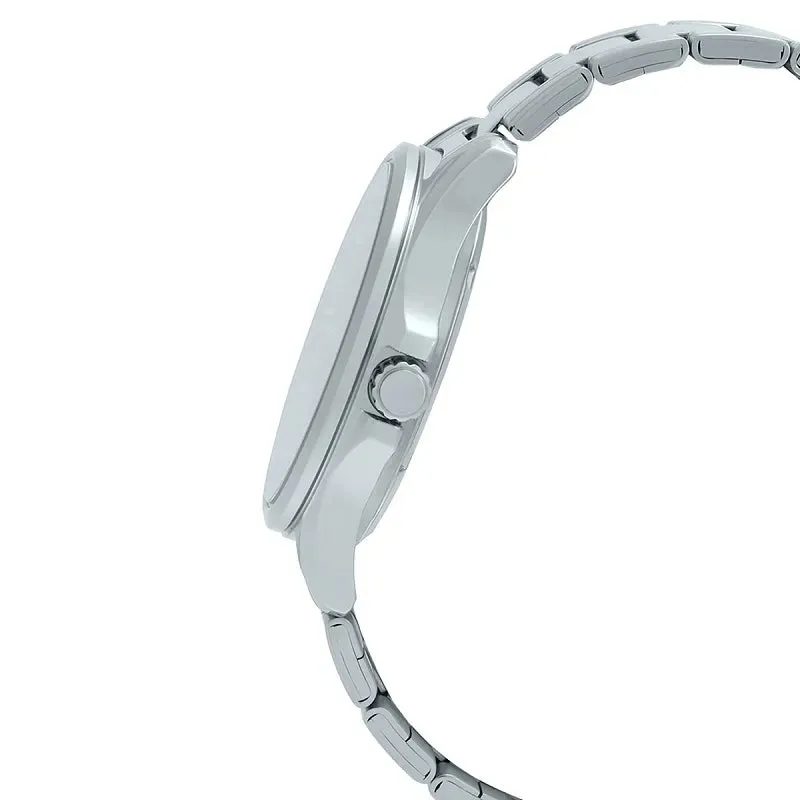 Casio Enticer Analog Stainless Steel White Men's Watch| MTP-1384D-7AVDF